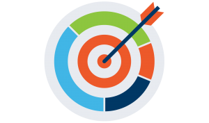 Target with arrow in the bullseye
